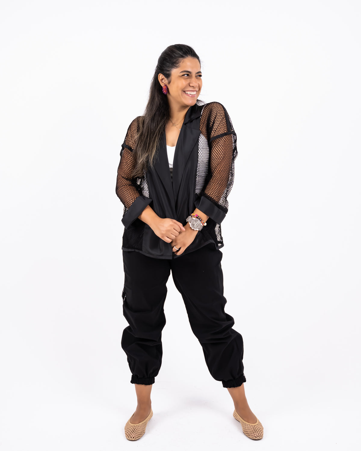 Net in Black Set
