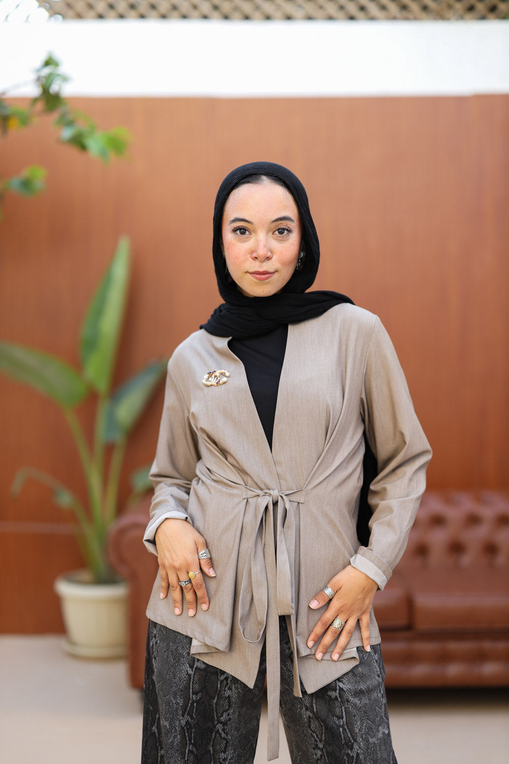 Taupe Jacket