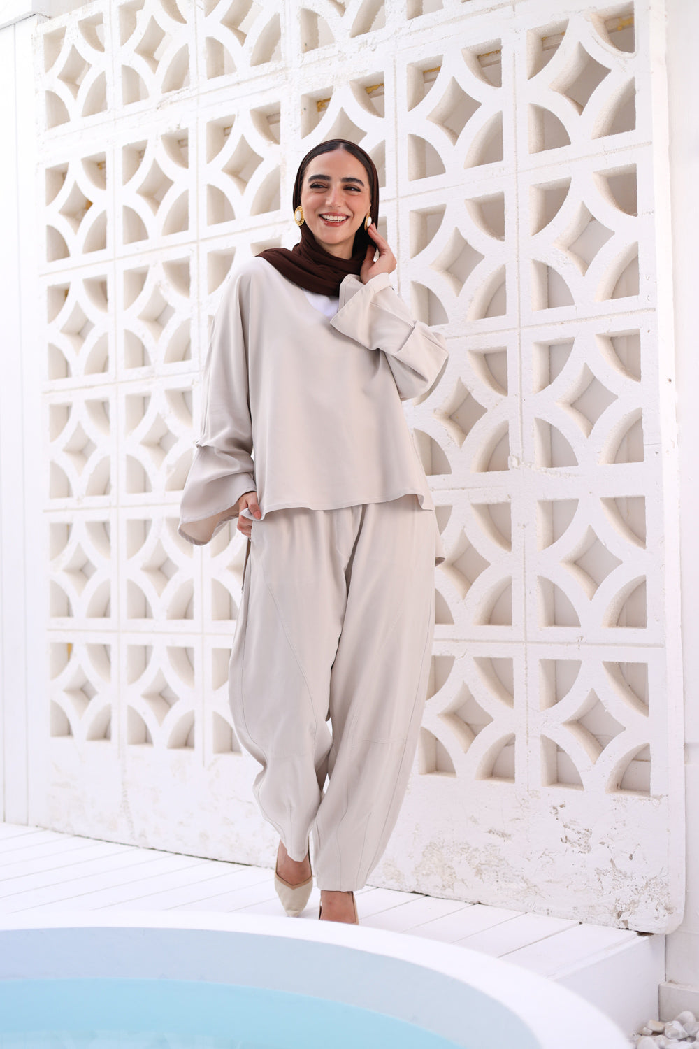 Grounded set - Beige