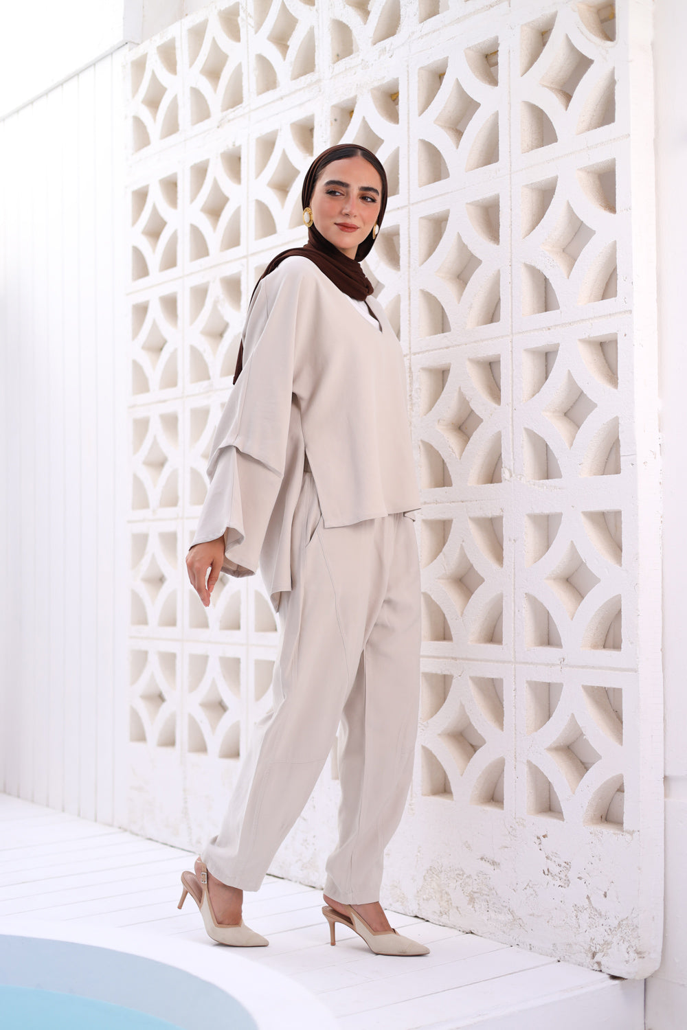 Grounded set - Beige