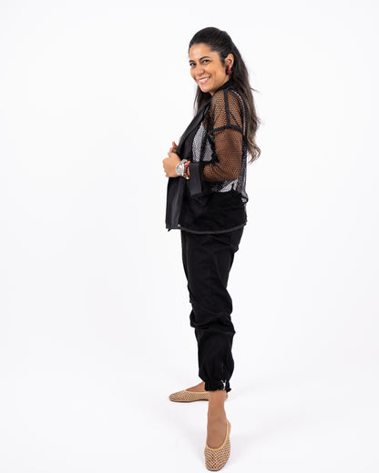 Net in Black Set