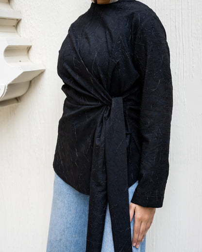 The -S- Knot in Black