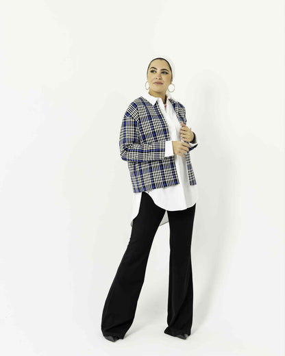 Checkered Blazer